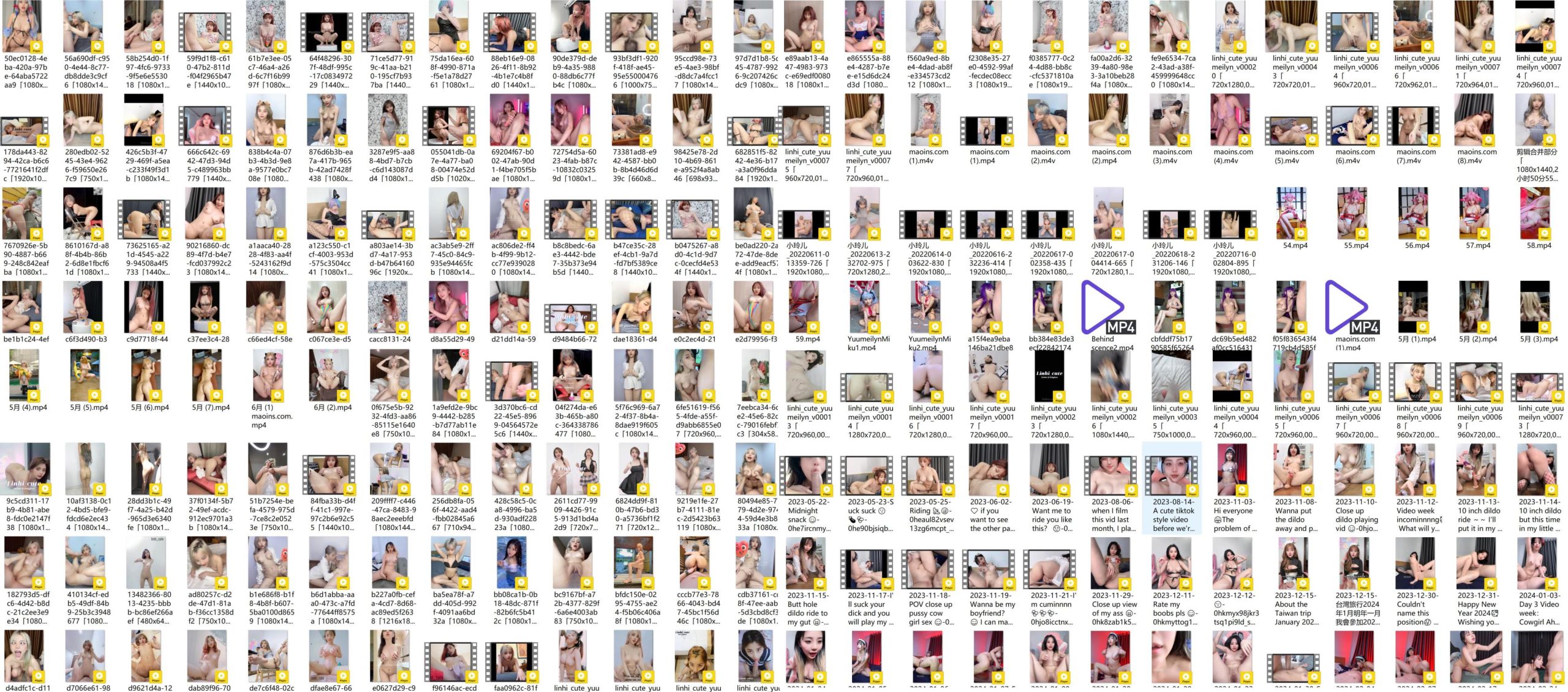 yuumeilyn(Meiilyn)(linhi_cute)40套合集[2400P+574V-55.1G][30积分]