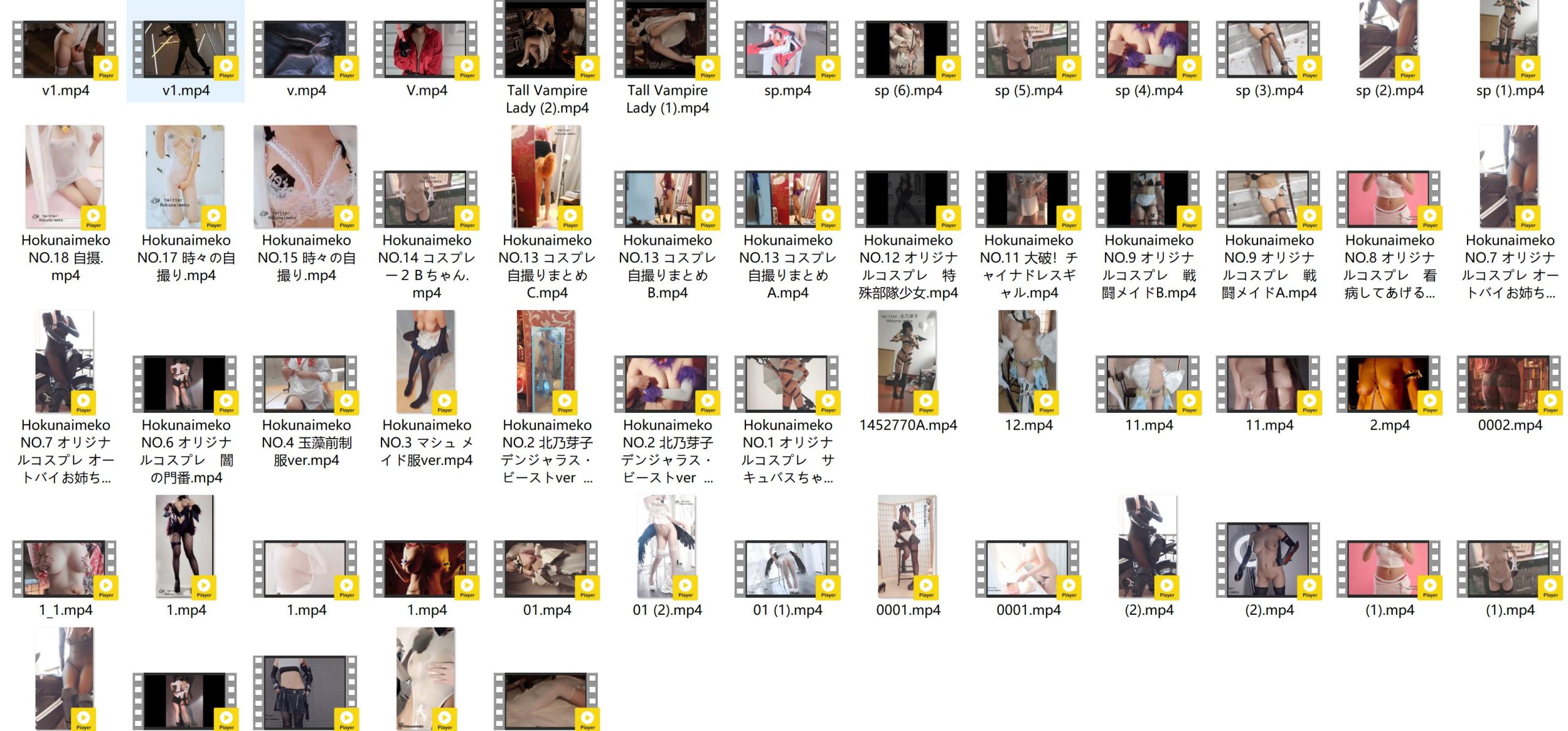 北乃芽子（Hokunaimeko）49套合集[3111P+57V-13.3G][20积分]