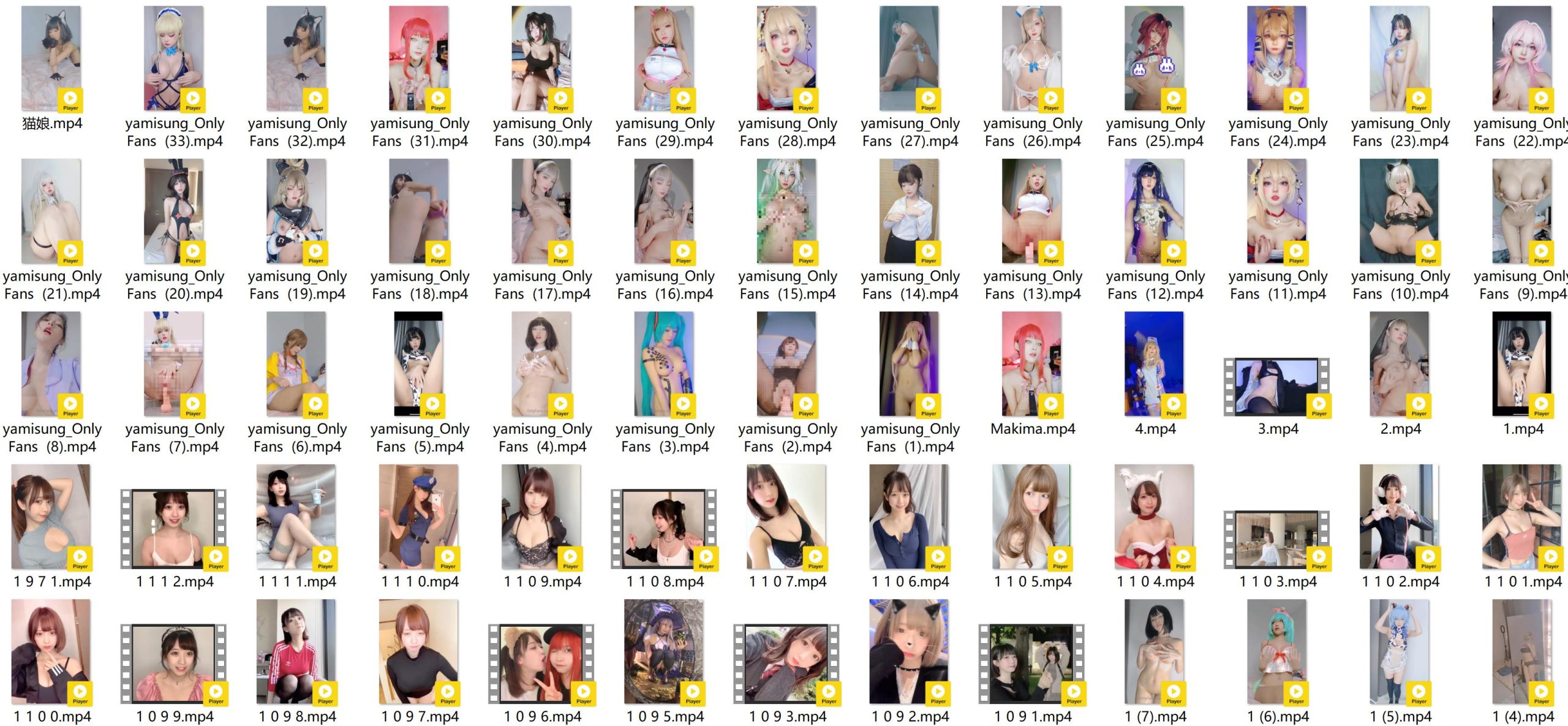 亚美(yamisung)32套合集[3156P+148V-9.50G][20积分]